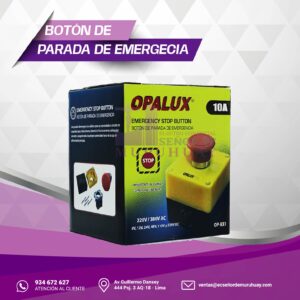 PULSADOR DE EMERGENCIA