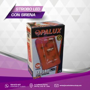 STORBO LED CON SIRENA