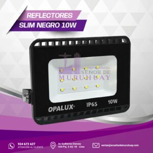 REFLECTOR SLIM NEGRO 10W