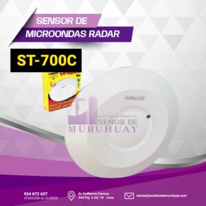 SENSOR DE MICROONDAS RADAR