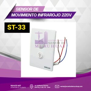 SENSOR DE MOVIMIENTO 220V