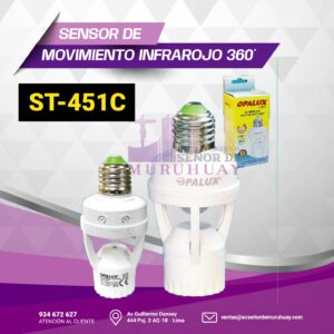 SENSOR DE MOVIMIENTO 360°