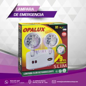 LAMPARA DE EMERGENCIA 9 HORAS