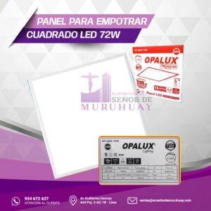 PANEL CUADRADO LED 72W